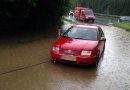 Oö: Unwetter über dem Salzkammergut