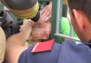 Stmk: Feuerwehr befreit feststeckendes Kind