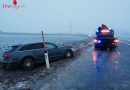 Nö: Fahrzeuge bei seitlicher Kollision ins Feld geschleudert