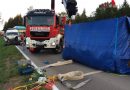 Nö: Spektakulärer Verkehrsunfall am Gerichtsberg bei Hainfeld