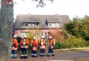 D: Brand im Erdgeschoss eines Doppelhauses