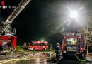 Oö: Feuerwehren beüben Brand in der Hössbahn – Talstation