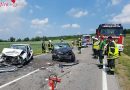 Bgld: Unfall auf der B16 fordert drei Verletzte