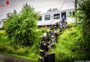 Oö: Baum stürzt auf Oberleitung – Zug evakuiert