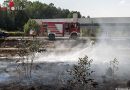 Oö: Drei Hektar großes Stoppelfeld in Brand geraten