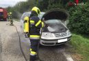 Stmk: Pkw während der Fahrt in Brand geraten