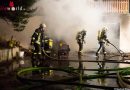Nö: Toter bei Garagenbrand in Steinaweg