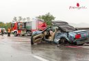 Nö: Mustang prallt in Gegenverkehr: Vier Personen verletzt