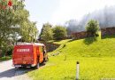 Nö: Waldbrand in Scheibenhof (+ Video)