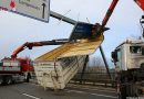 Nö: Containerbergung auf der St. Pöltner Brücke (+Video)