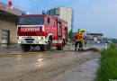 Oö: Heftiges Gewitter sorgt für größere Überflutung