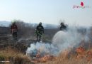 Nö: Großflächiger Flurbrand – Anwohner verhindert Flammenübergriff mit Gartenschlauch