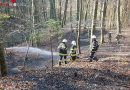 Stmk: Drei Feuerwehren bei Waldbrand im Einsatz