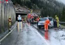 Sbg: Verkehrsunfall mit zwei Fahrzeugen auf der Felbertauerntraße