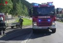Stmk: Feuerwehr Mönichwald nach Verkehrsunfall im Bergungseinsatz