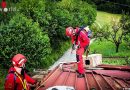 Stmk: Mooskirchner Ortsteil Gießenberg schwer von Unwetter getroffen