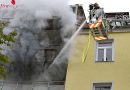 D: Wohnungsinhaber bei Brand von Feuerwehr gerettet