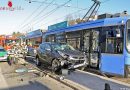 D: Pkw gegen Straßenbahn – Drei Leichtverletzte