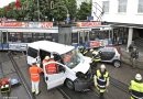 Bayern: Spektakulärer Straßenbahnunfall in München