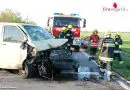 Nö: Menschenrettung nach Verkehrsunfall auf der B16 in Münchendorf