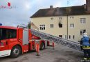 Oö: Feuerwehr Schärding bei Brand in bayrischer Realschule im Einsatz