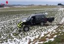 Oö: Kreuzungs-Crash in Neusserling endet glimpflich