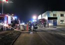 Stmk: Fünf Feuerwehren bei Brand in einer Fahrzeughalle im Einsatz