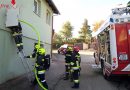 Nö: Brand in einem Hackschnitzellager einer Wohnhausanlage