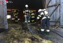 Stmk: Feuerwehr verhindert Großbrand in einem Wirtschaftsgebäude