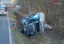 Nö: Menschenrettung nach Kollision zweier Lkw in Markt Piesting