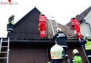 Bgld: Feuerwehr führt Sicherungsarbeiten an Dächern durch