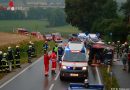 Oö: Verkehrsunfall mit Kleinbus in St. Florian am Inn