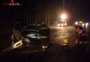 Oö: Aufräumarbeiten nach schweren Verkehrsunfall auf der B 122