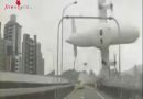 Taiwan: Flugzeugabsturz fordert mindestens 31 Menschenleben → Dashcam filmt Absturz