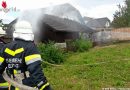 Nö: Vier Feuerwehren bei Gartenhüttenbrand in Taubitz im Einsatz