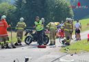 Sbg: Motorradfahrer kollidiert mit Pkw – schwer verletzt!