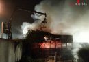 Ktn: Hotelsauna in Tröpolach in Brand