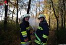 Nö: Katastrophenübung -> Waldbrand am Auberg