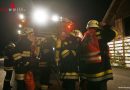 Nö: Übung: Person bei Brand in Gasthaus vermisst