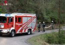 Nö: Drei Feuerwehren bei Übung in landwirtschaftlichen Objekt