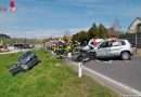 Oö: Vier Verletzte bei Verkehrsunfall auf der B126 (+Video)