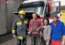 Ktn: Möbelhausmitarbeiter verhindern Lkw-Brand an einer Laderampe