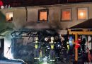 Wien: Brand einer Gartenhütte greift auf Wohnhaus über