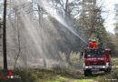 Deutschland: Waldbrandübung im Bereich Walsrode (Heidekreis)