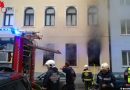 W: Offener Zimmerbrand in Wien-Floridsdorf