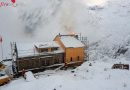 Schweiz: Neubau der Zwinglipasshütte in 2.000 Meter Seehöhe in Brand