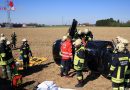 Oö: Menschenrettung nach Verkehrsunfall und weitere Einsätze in Windern