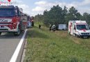 Nö: Eingeklemmte Fahrzeuglenkerin durch Feuerwehr aus Fahrzeug befreit