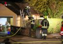 Oö: Brand in einer Garage in Ansfelden