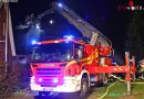 Deutschland: Dachstuhlbrand beschäftigt Feuerwehren der Stadt Bad Fallingbostel